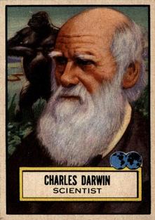 1952 Topps Look 'n See (R714-16) #124 Charles Darwin Front
