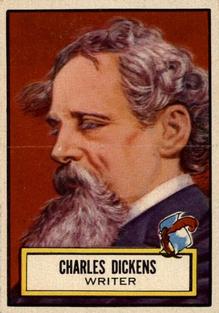 1952 Topps Look 'n See (R714-16) #125 Charles Dickens Front