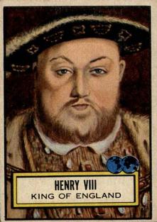 1952 Topps Look 'n See (R714-16) #132 Henry VIII Front