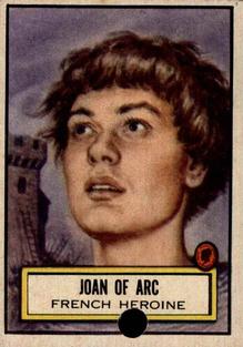 1952 Topps Look 'n See (R714-16) #133 Joan of Arc Front