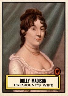 1952 Topps Look 'n See (R714-16) #135 Dolley Madison Front
