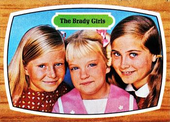 1971 Topps The Brady Bunch #2 The Brady Girls Front