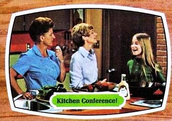 1971 Topps The Brady Bunch #40 Kitchen Conference! Front