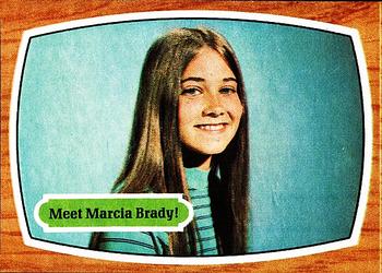 1971 Topps The Brady Bunch #65 Meet Marcia Brady! Front