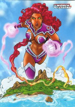 2013 Cryptozoic DC Comics: The Women of Legend #4 DC Comics Starfire Front