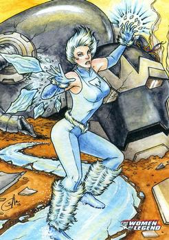 2013 Cryptozoic DC Comics: The Women of Legend #21 Ice Front