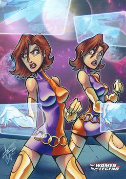 2013 Cryptozoic DC Comics: The Women of Legend #34 Duplicate Damsel Front