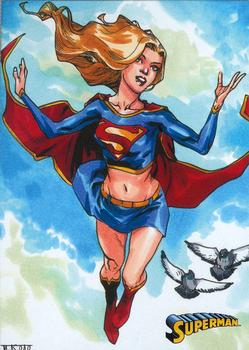 2013 Cryptozoic DC Comics Superman The Legend #2 Supergirl Front