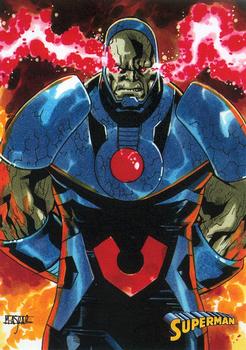 2013 Cryptozoic DC Comics Superman The Legend #7 Darkseid Front