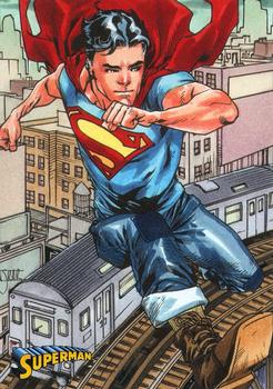 2013 Cryptozoic DC Comics Superman The Legend #36 Young Superman Front