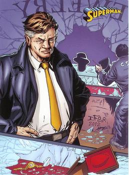 2013 Cryptozoic DC Comics Superman The Legend #43 Inspector Henderson Front