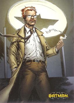 2013 Cryptozoic DC Comics Batman: The Legend #8 Commissioner James Gordon Front