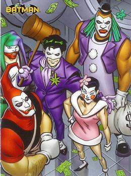 2013 Cryptozoic DC Comics Batman: The Legend #49 Jokerz Front