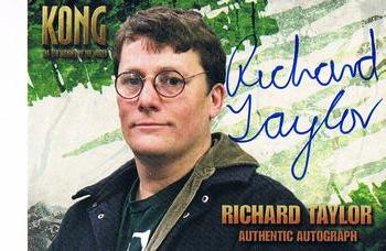 2005 Topps King Kong - Autographs #NNO Richard Taylor Front