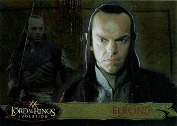 2006 Topps Lord of the Rings Evolution - Evolution A #5A Elrond Front