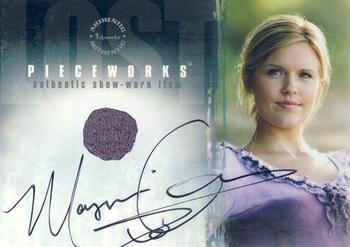 2005 Inkworks Lost Season One - Autographed Pieceworks #PWA-3 Maggie Grace Front