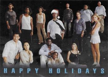 2005 Inkworks Lost Season One - Promo #H2005 Happy Holidays (Inkworks holiday greetings card) Front