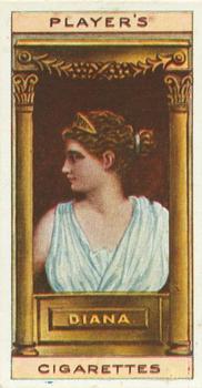 1912 Player's Egyptian Kings & Queens and Classical Deities #13 Diana Front