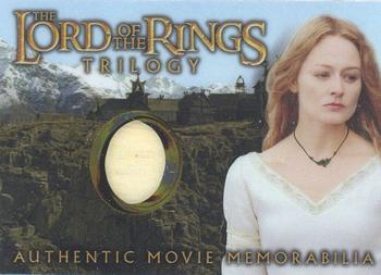2004 Topps Chrome The Lord of the Rings Trilogy - Memorabilia #NNO Éowyn's Golden Hall Dress Front