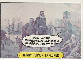 1976 Topps Hysterical History #10 Henry Hudson, Explorer Front