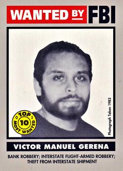 1993 Federal Wanted By FBI #2 Victor Manuel Gerena Front