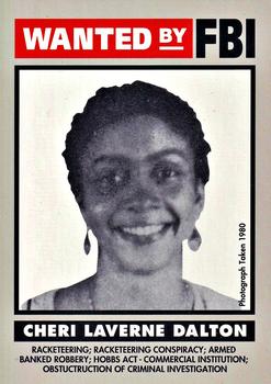 1993 Federal Wanted By FBI #36 Cheri Laverne Dalton Front