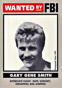 1993 Federal Wanted By FBI #72 Gary Gene Smith Front