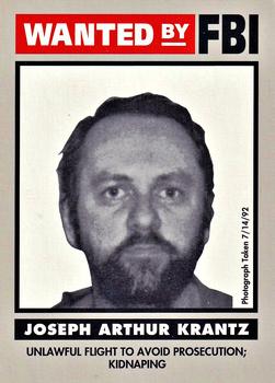 1993 Federal Wanted By FBI #75 Joseph Arthur Krantz Front