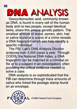 1993 Federal Wanted By FBI #88 DNA Analysis Back
