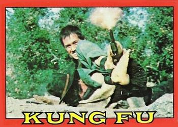 1973 Topps Kung Fu #2 Grabbing gun with feet Front