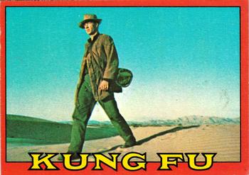 1973 Topps Kung Fu #6 Caine trudges through desert Front