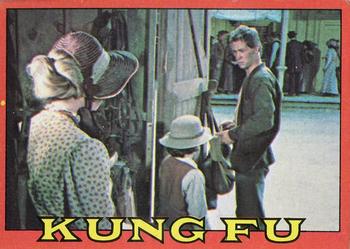 1973 Topps Kung Fu #25 Woman, boy, and Caine Front