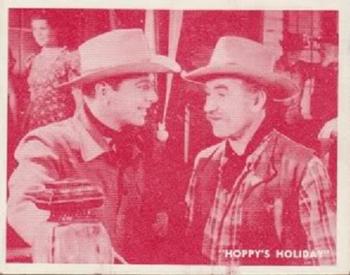 1950 Topps Hopalong Cassidy #51 Don't Trick Hoppy Front