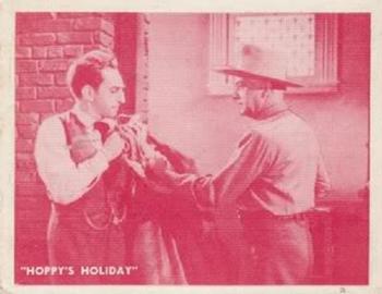 1950 Topps Hopalong Cassidy #63 A Sudden Shot Front