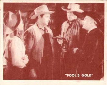 1950 Topps Hopalong Cassidy #152 Forced Accomplice Front