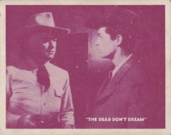 1950 Topps Hopalong Cassidy #177 Dead Men Don't Talk Front