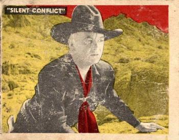 1950 Topps Hopalong Cassidy #203 Quick Action Needed Front