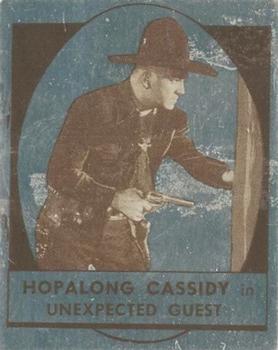 1950 Topps Hopalong Cassidy - Foil #NNO Hopalong Cassidy in Unexpected Guest Front
