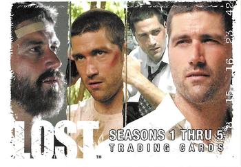 2010 Rittenhouse Lost Seasons 1 thru 5 - Promo #P1 Matthew Fox Front