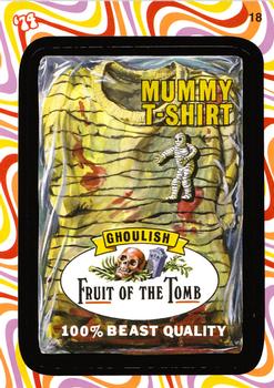 2008 Topps Wacky Pack Flashback Series 2 #18 Fruit of the Tomb Mummy T-Shirt Front