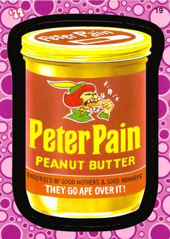 2008 Topps Wacky Pack Flashback Series 2 #19 Peter Pain Peanut Butter Front