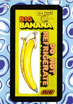 2008 Topps Wacky Pack Flashback Series 2 #23 Big Banana Front
