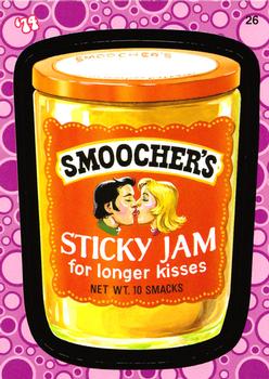 2008 Topps Wacky Pack Flashback Series 2 #26 Smoocher's Sticky Jam Front
