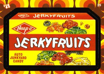 2008 Topps Wacky Pack Flashback Series 2 #29 Jerkyfruits Front