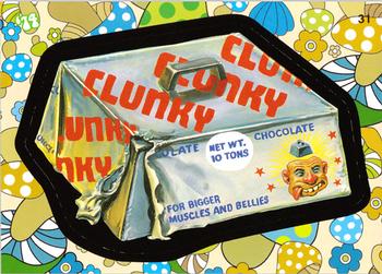 2008 Topps Wacky Pack Flashback Series 2 #31 Clunky Chocloate Front