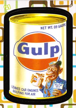 2008 Topps Wacky Pack Flashback Series 2 #35 Gulp Oil Front