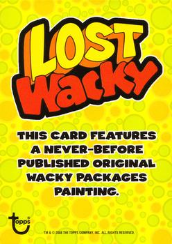 2008 Topps Wacky Pack Flashback Series 2 #69 My Spittle Pony Back