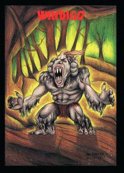 1991 Topps Monster in My Pocket (US Edition) - Hobby Version (No Card Numbers) #NNO Windigo Front