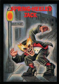 1991 Topps Monster in My Pocket (US Edition) - Hobby Version (No Card Numbers) #NNO Spring-Heeled Jack Front