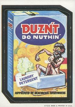 1967-68 Topps Wacky Packages Die Cut Series #2 Duzn't Do Nuthin' Front